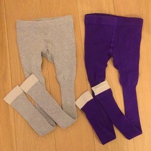 Boden 2 Pairs Footless Tights - Size 7-8y